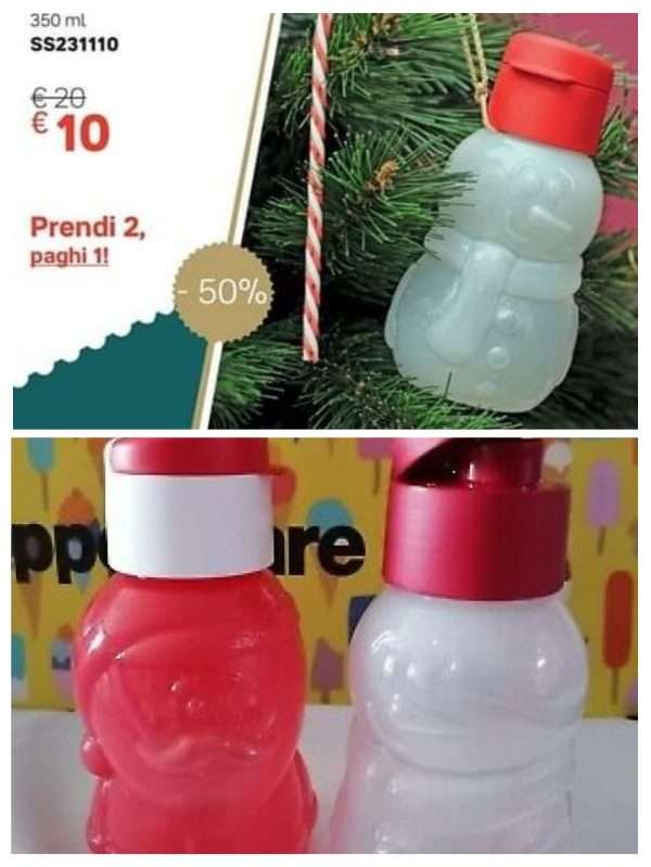 Bottigliette Natale 2pz